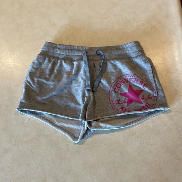 Converse Bottoms | Converse All Star Shorts | Color: Gray | Size: LG | Pm-77063244's Closet
